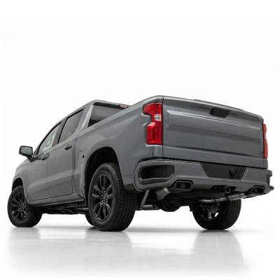 Black Horse Off Road - Muffler Tip-Steel-2019-2024 Chevrolet Silverado 1500 and GMC Sierra 1500|Black Horse Off Road - Image 3