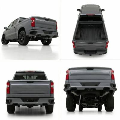 Black Horse Off Road - Muffler Tip-Steel-2019-2024 Chevrolet Silverado 1500 and GMC Sierra 1500|Black Horse Off Road - Image 6