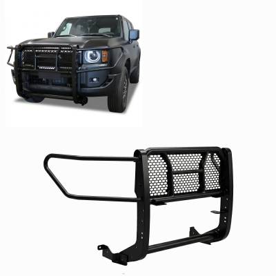 RUGGED HD Grille Guard-Black-2024-2026 Toyota Land Cruiser|Black Horse Off Road