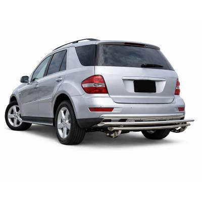 Black Horse Off Road - Rear Bumper Guard-Stainless Steel-GMC Sierra 3500 HD/GMC Sierra 2500 HD/Chevrolet Silverado 3500 HD/Chevrolet Silverado 2500 HD|Black Horse Off Road - Image 6