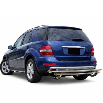 Black Horse Off Road - Rear Bumper Guard-Stainless Steel-GMC Sierra 3500 HD/GMC Sierra 2500 HD/Chevrolet Silverado 3500 HD/Chevrolet Silverado 2500 HD|Black Horse Off Road - Image 7