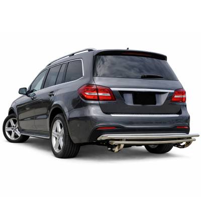 Black Horse Off Road - Rear Bumper Guard-Stainless Steel-Ford F-250 Super Duty/Ford F-350 Super Duty/Ford F-450 Super Duty/Ford F-550 Super Duty|Black Horse Off Road - Image 4