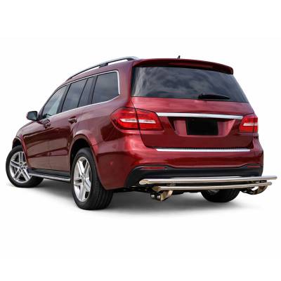 Black Horse Off Road - Rear Bumper Guard-Stainless Steel-Ford F-250 Super Duty/Ford F-350 Super Duty/Ford F-450 Super Duty/Ford F-550 Super Duty|Black Horse Off Road - Image 5