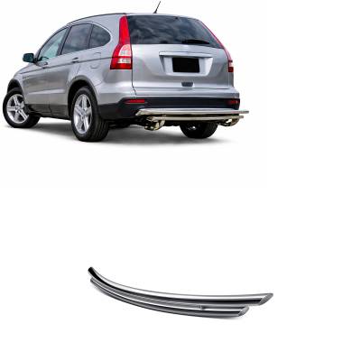 Rear Bumper Guard-Stainless Steel-2007-2011 Honda CR-V|Black Horse Off Road