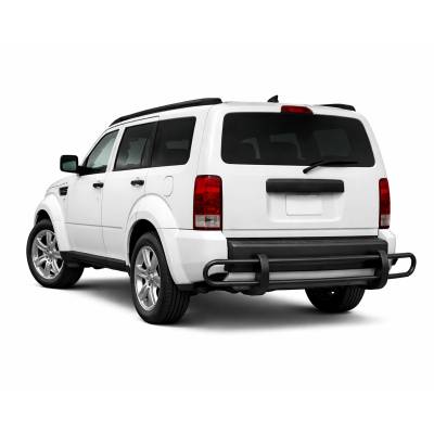 Black Horse Off Road - Rear Bumper Guard-Black-2007-2011 Dodge Nitro/2008-2012 Jeep Liberty|Black Horse Off Road - Image 5