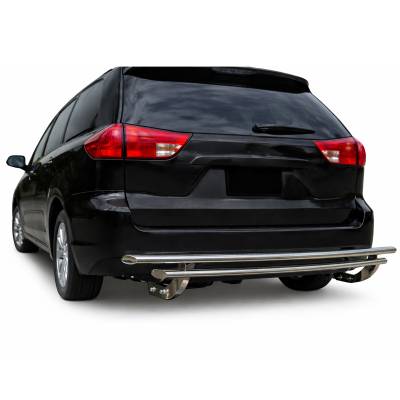 Black Horse Off Road - Rear Bumper Guard-Stainless Steel-2004-2023 Toyota Sienna|Black Horse Off Road - Image 4