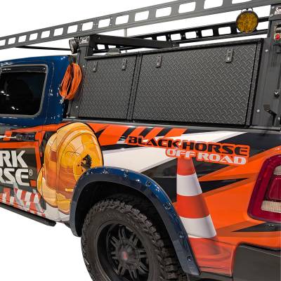 Black Horse Off Road - Base K2 Over Cab Rack for All 1/2 Ton and 3/4 Ton Trucks with 5.5 Foot Bed|Black Horse Off Road - Image 5