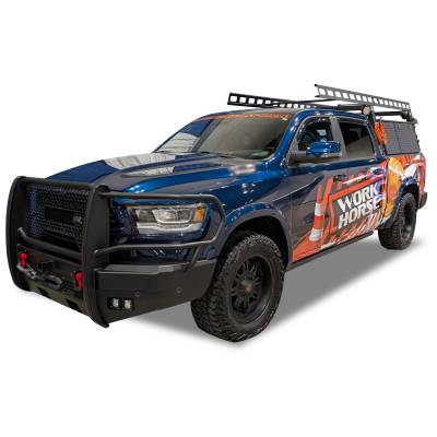 Black Horse Off Road - Base K2 Over Cab Rack for All 1/2 Ton and 3/4 Ton Trucks with 5.5 Foot Bed|Black Horse Off Road - Image 7