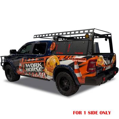 Black Horse Off Road - Base K2 Over Cab Rack for All 1/2 Ton and 3/4 Ton Trucks with 5.5 Foot Bed|Black Horse Off Road - Image 14
