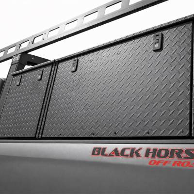 Black Horse Off Road - Base K2 Over Cab Rack for All 1/2 Ton and 3/4 Ton Trucks with 5.5 Foot Bed|Black Horse Off Road - Image 15