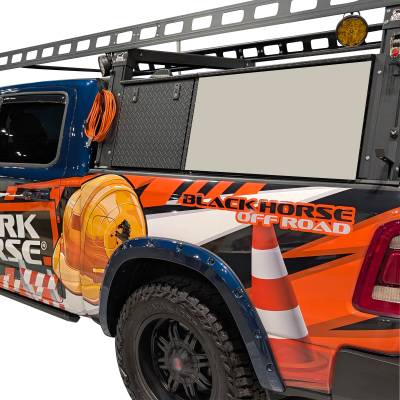 Black Horse Off Road - Base K2 Tool Box-Black- All Pickups |Black Horse Off Road - Image 2