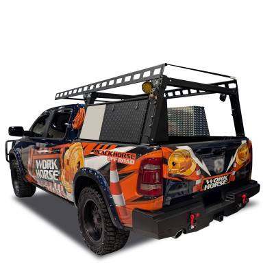 Black Horse Off Road - Base K2 Tool Box-Black- All Pickups |Black Horse Off Road - Image 12