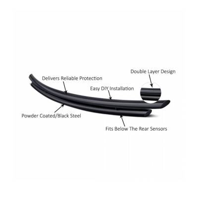 Black Horse Off Road - Rear Bumper Guard-Black-2021-2025 Toyota Sienna|Black Horse Off Road - Image 11