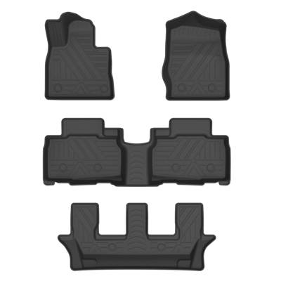 Black Horse Off Road - Black Horse TOTALINER 3.5mm Heavy Duty TPE Anti-skid Floor Mat Rug Liner fits 2023-2026 Ford Explorer 7 Seats - Image 2