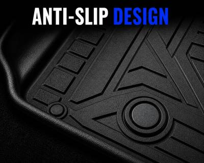 Black Horse Off Road - Black Horse TOTALINER 3.5mm Heavy Duty TPE Anti-skid Floor Mat Rug Liner fits 2017-2022 Honda CR-V - Image 5