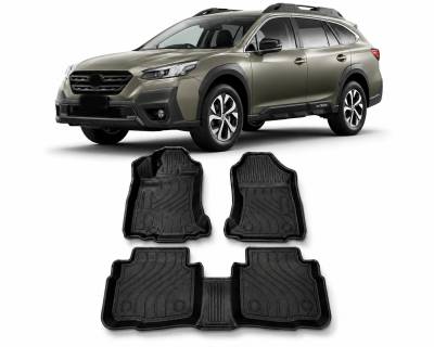 Black Horse Off Road - Black Horse TOTALINER 3.5mm Heavy Duty TPE Anti-skid Floor Mat Rug Liner fits 2020-2025 Subaru Outback - Image 2