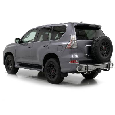 Black Horse Off Road - Rear Bumper Guard-Stainless Steel-2010-2023 Lexus GX460/2003-2009 Lexus GX470/2003-2024 Toyota 4Runner|Black Horse Off Road - Image 3