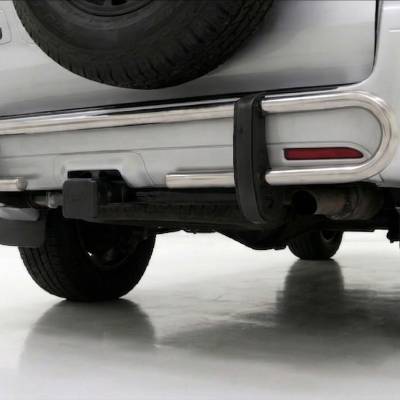 Black Horse Off Road - Rear Bumper Guard-Stainless Steel-2010-2023 Lexus GX460/2003-2009 Lexus GX470/2003-2024 Toyota 4Runner|Black Horse Off Road - Image 7