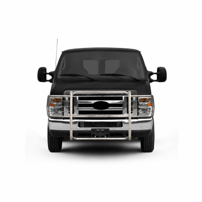 Black Horse Off Road - Grille Guard-Stainless Steel-2015-2026 Ford E-350/E-450 Super Duty|Black Horse Off Road - Image 1