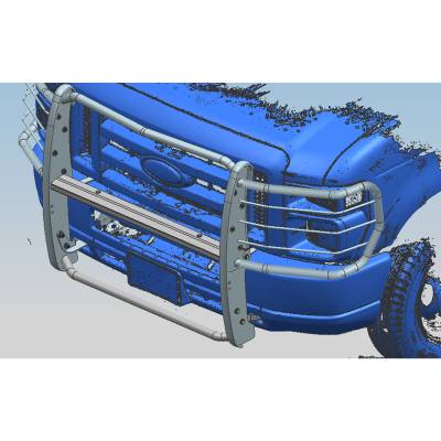 Black Horse Off Road - Grille Guard-Stainless Steel-2015-2026 Ford E-350/E-450 Super Duty|Black Horse Off Road - Image 7