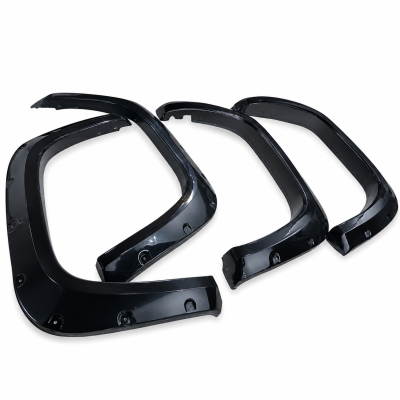 Black Horse Off Road - FENDER FLARES RIVETED Style-Black-2022-2026 Toyota Tundra|Black Horse Off Road - Image 4