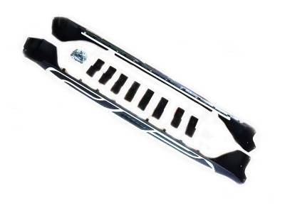 OEM Replica Running Boards-Textured Black-2011-2026 Jeep Grand Cherokee|Black Horse Off Road