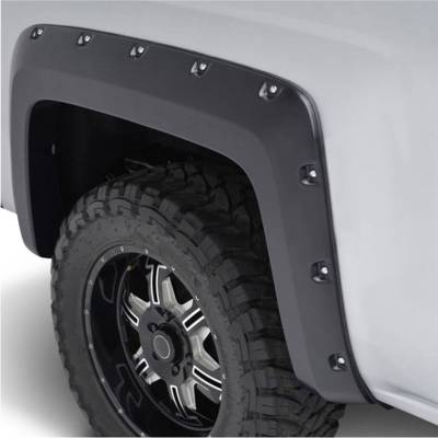 Black Horse Off Road - FENDER FLARES RIVETED Style-Black- 2019-2023 Chevrolet Silverado 1500|Black Horse Off Road - Image 13
