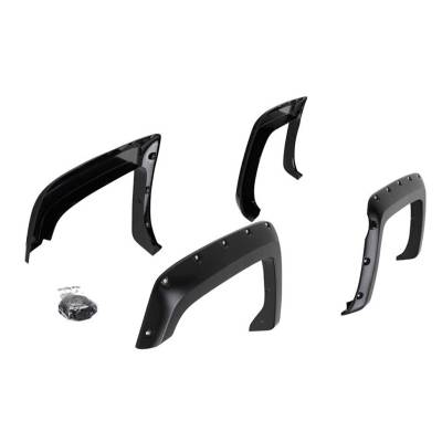 Black Horse Off Road - FENDER FLARES RIVETED Style-Black- 2019-2023 Chevrolet Silverado 1500|Black Horse Off Road - Image 14