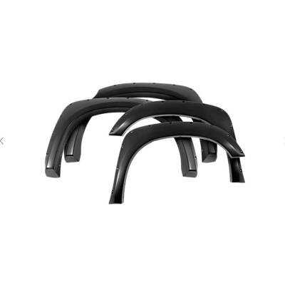 Black Horse Off Road - FENDER FLARES RIVETED Style-Black-2007-2013 Chevrolet Silverado 1500|Black Horse Off Road - Image 11