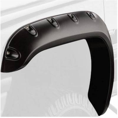 Black Horse Off Road - FENDER FLARES RIVETED Style-Black-2007-2013 Chevrolet Silverado 1500|Black Horse Off Road - Image 14