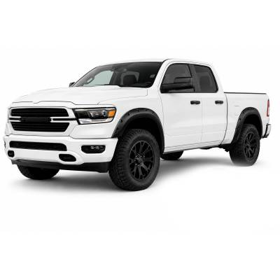 Black Horse Off Road - FENDER FLARES RIVETED Style-Black-2019-2023 Ram 1500 Crew Cab 67 / 76 inches/2019-2023 Ram 1500 Extended Cab 67 / 76 inches|Black Horse Off Road - Image 2