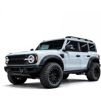 Black Horse Off Road - Fender Flares-Black-2021-2026 Ford Bronco|Black Horse Off Road - Image 2
