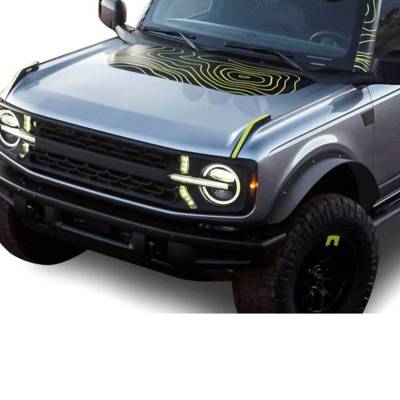 Black Horse Off Road - Fender Flares-Black-2021-2026 Ford Bronco|Black Horse Off Road - Image 14