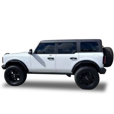 Black Horse Off Road - Front & Rear Fender Flares-Black-2021-2024 Ford Bronco|Black Horse Off Road - Image 9