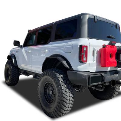 Black Horse Off Road - Front & Rear Fender Flares-Black-2021-2024 Ford Bronco|Black Horse Off Road - Image 13