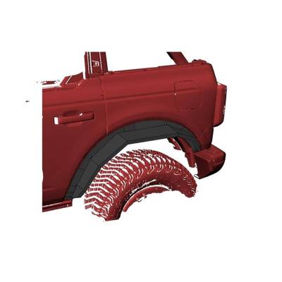 Black Horse Off Road - Fender Flares-Black-2021-2026 Ford Bronco|Black Horse Off Road - Image 13