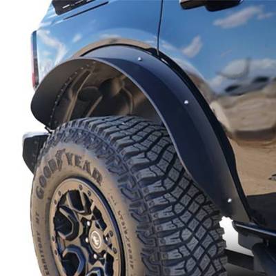 Black Horse Off Road - Fender Flares-Black-2021-2026 Ford Bronco|Black Horse Off Road - Image 11