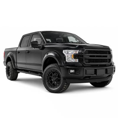 Black Horse Off Road - Textured Fender Flares-Black-2015-2019 Ford F-150|Black Horse Off Road - Image 2