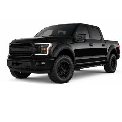 Black Horse Off Road - FENDER FLARES RIVETED Style-Black-2018-2021 Ford F-150|Black Horse Off Road - Image 2