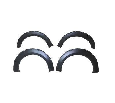 Black Horse Off Road - FENDER FLARES RIVETED Style-Black-2018-2021 Ford F-150|Black Horse Off Road - Image 10