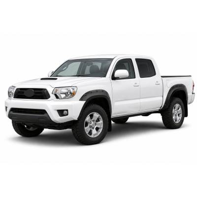 Black Horse Off Road - FENDER FLARES RIVETED Style-Black-2005-2011 Toyota Tacoma|Black Horse Off Road - Image 3