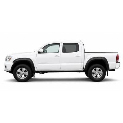 Black Horse Off Road - FENDER FLARES RIVETED Style-Black-2005-2011 Toyota Tacoma|Black Horse Off Road - Image 4