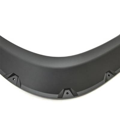 Black Horse Off Road - FENDER FLARES RIVETED Style-Black-2016-2023 Toyota Tacoma|Black Horse Off Road - Image 6