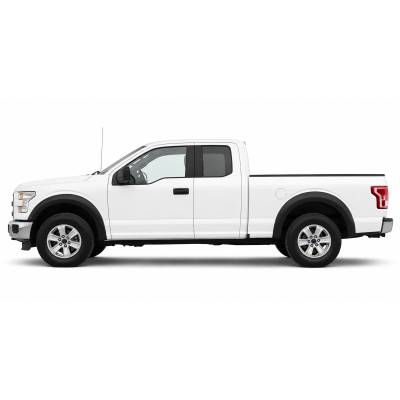 OE Factory Style Fender Flares-Black-2015-2016 Ford F-150|Black Horse Off Road