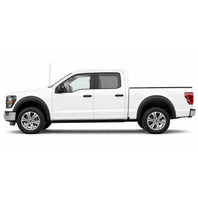 Black Horse Off Road - OE Factory Style Fender Flares-Black-2021-2024 Ford F-150|Black Horse Off Road - Image 3