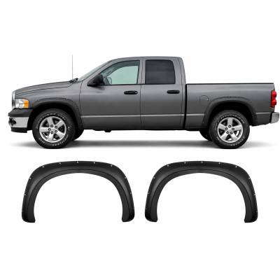 Black Horse Off Road - OE Factory Style Fender Flares-Black-2002-2008 Dodge Ram 1500-2500-3500|Black Horse Off Road - Image 2