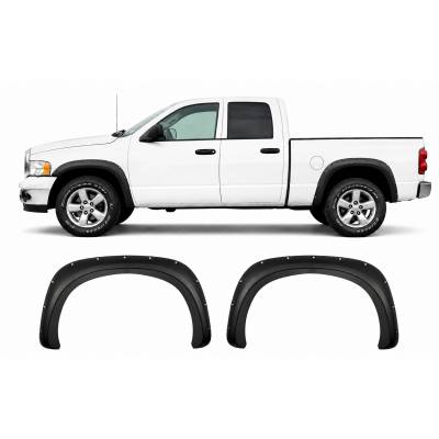 OE Factory Style Fender Flares-Black-2002-2008 Dodge Ram 1500-2500-3500|Black Horse Off Road