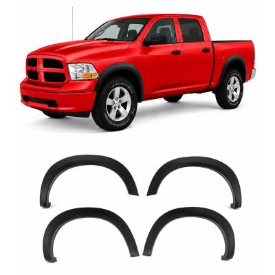 OE Factory Style Fender Flares-Black-2011-2016 Dodge Ram 2500-3500|Black Horse Off Road
