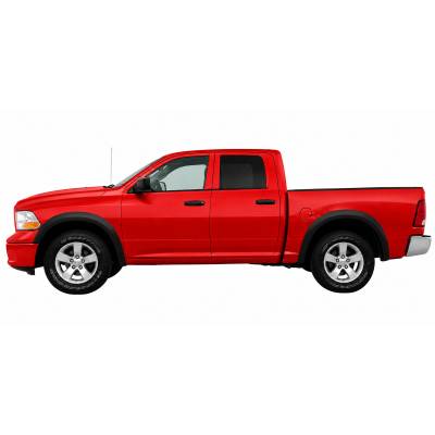 Black Horse Off Road - OE Factory Style Fender Flares-Black-2011-2016 Dodge Ram 2500-3500|Black Horse Off Road - Image 2