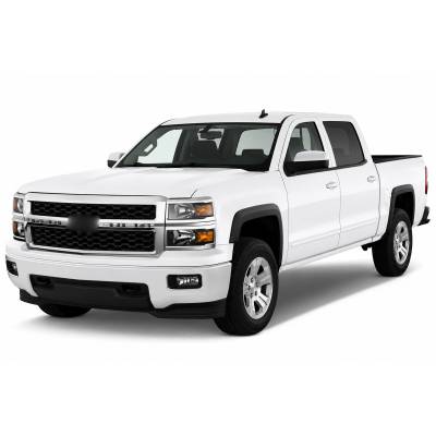 Black Horse Off Road - OE Factory Style Fender Flares-Black-2007-2013 Chevrolet Silverado 1500-2500 HD-3500 HD|Black Horse Off Road - Image 2